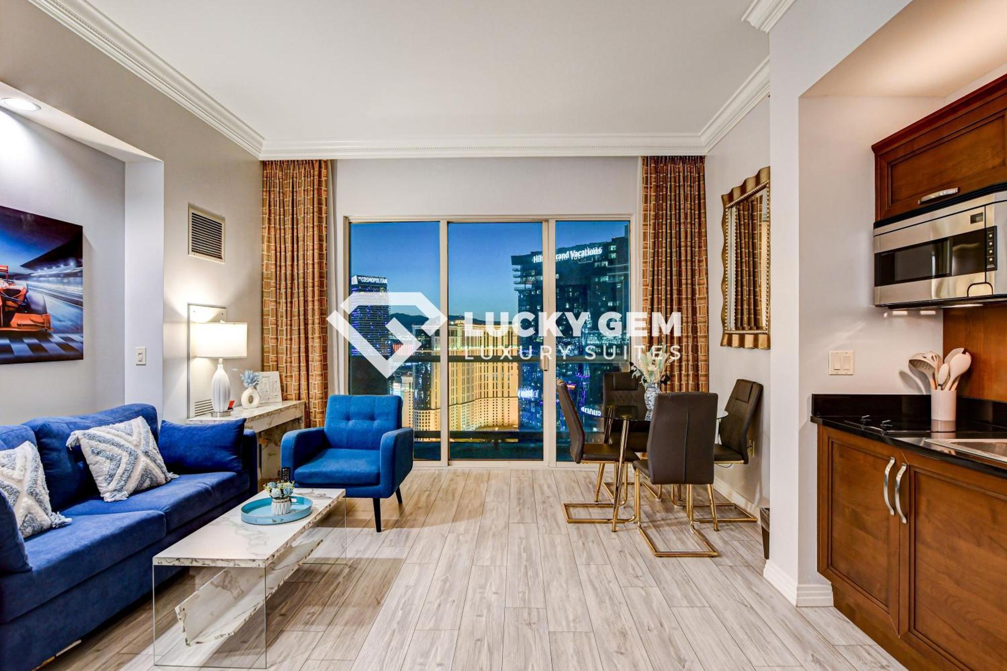 Lucky Gem Penthouse & Luxury Suites At Signature Resort, Balcony Strip View 3505 Las Vegas Zewnętrze zdjęcie