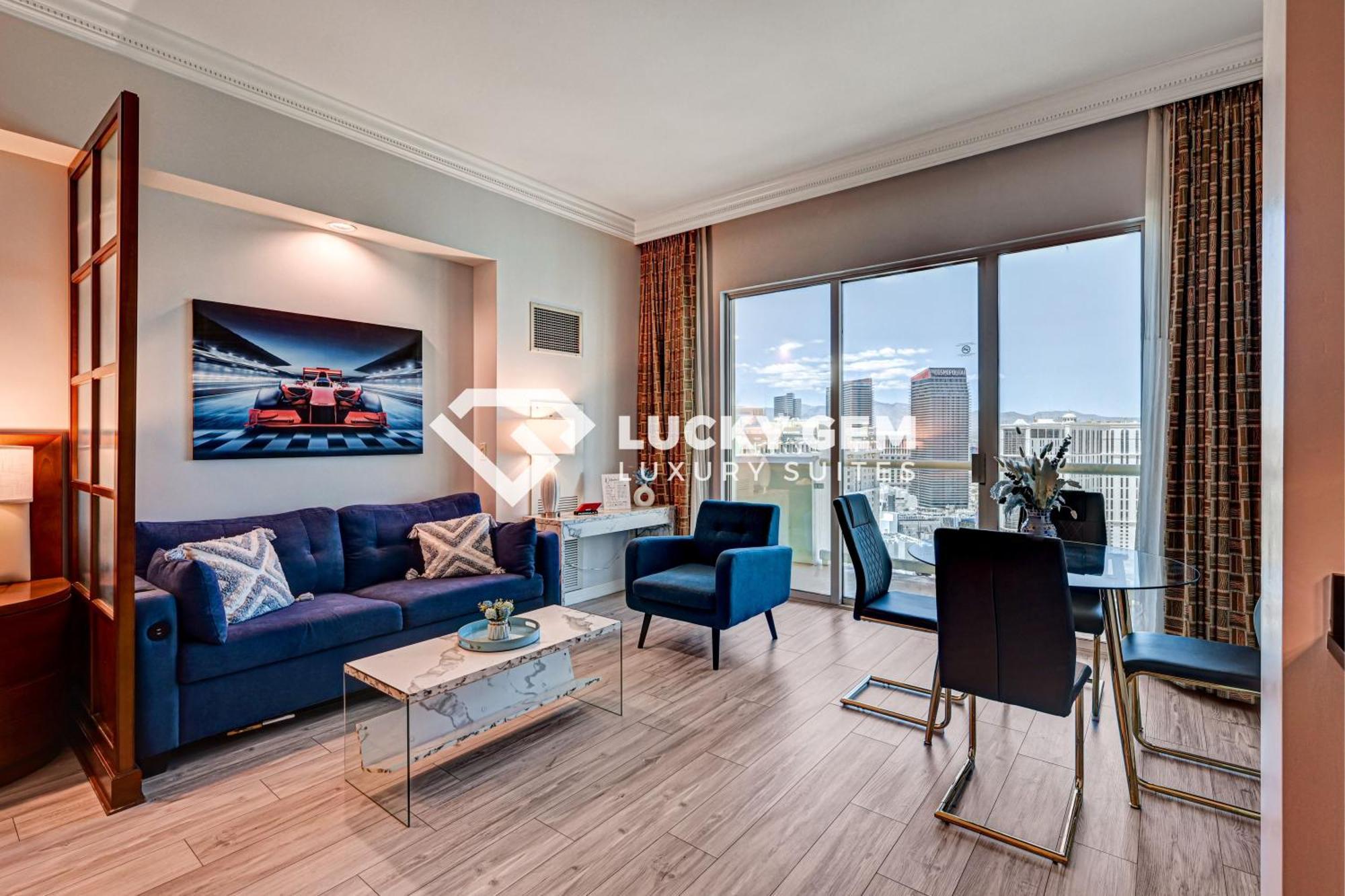 Lucky Gem Penthouse & Luxury Suites At Signature Resort, Balcony Strip View 3505 Las Vegas Zewnętrze zdjęcie