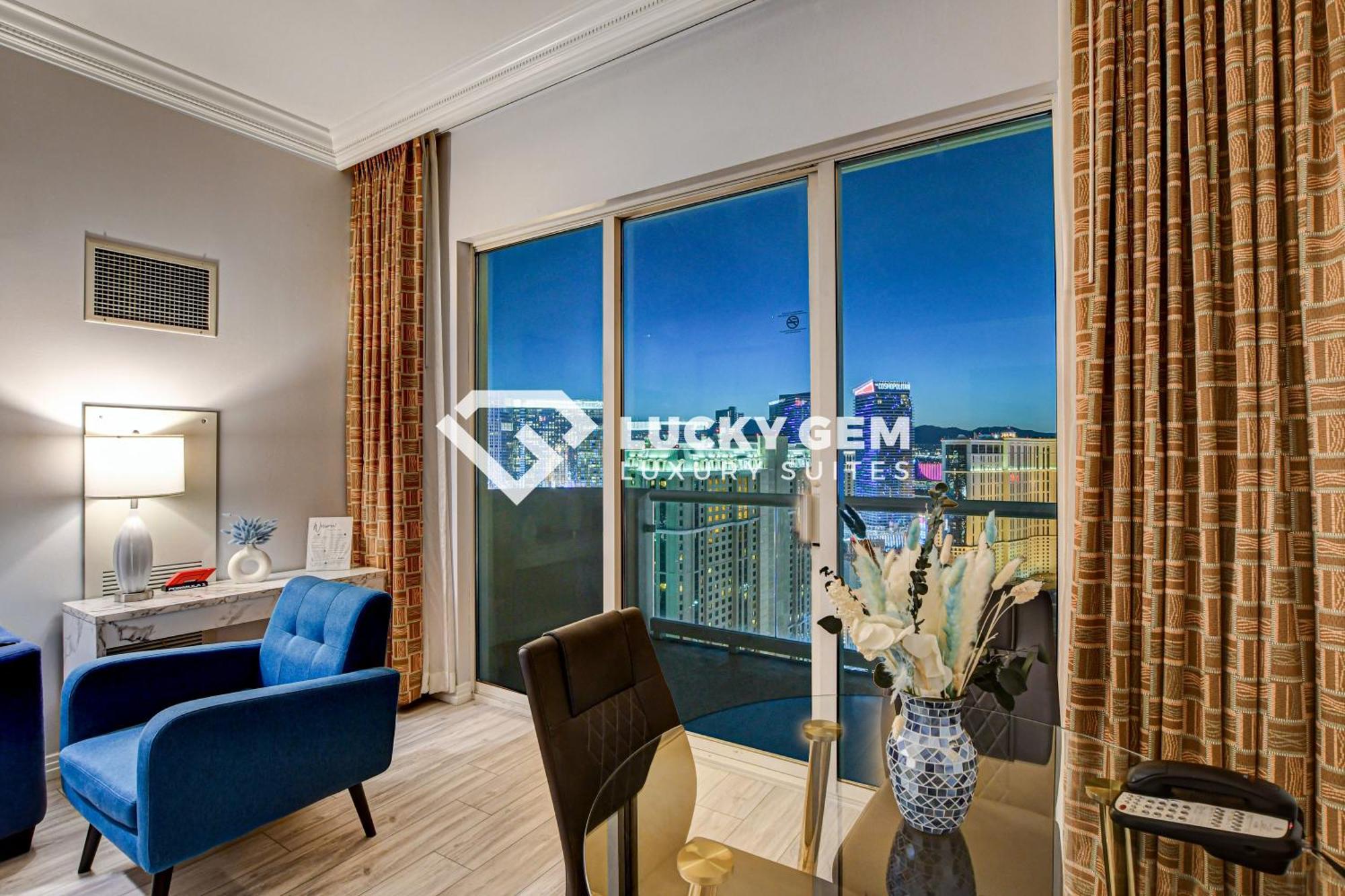 Lucky Gem Penthouse & Luxury Suites At Signature Resort, Balcony Strip View 3505 Las Vegas Zewnętrze zdjęcie