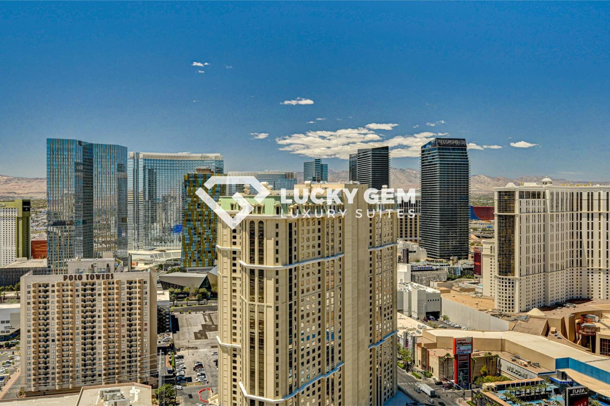 Lucky Gem Penthouse & Luxury Suites At Signature Resort, Balcony Strip View 3505 Las Vegas Zewnętrze zdjęcie