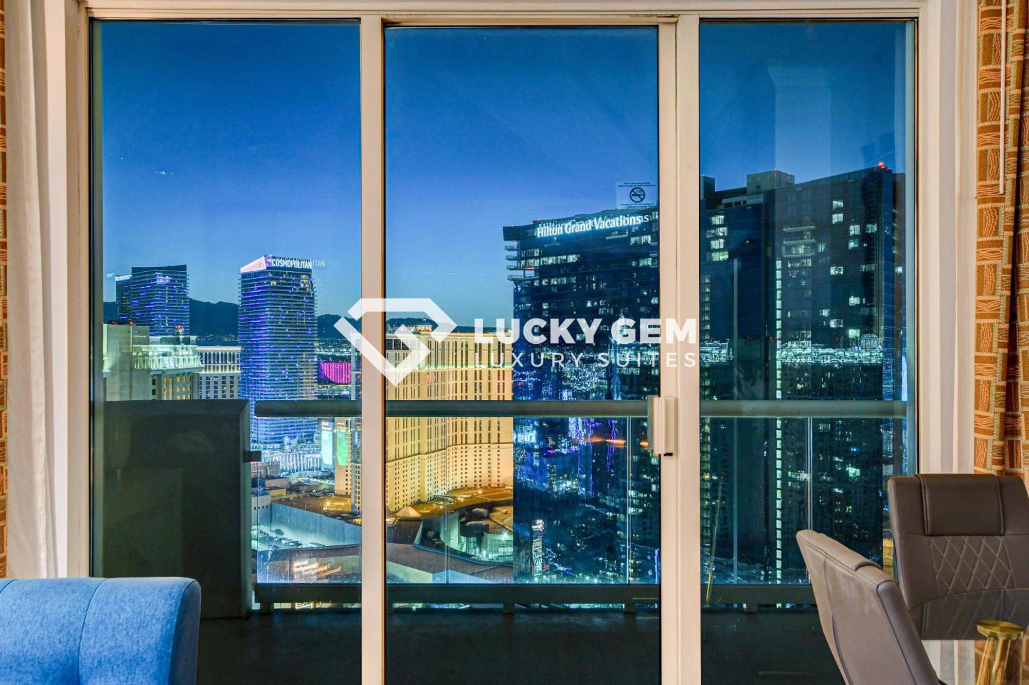 Lucky Gem Penthouse & Luxury Suites At Signature Resort, Balcony Strip View 3505 Las Vegas Zewnętrze zdjęcie