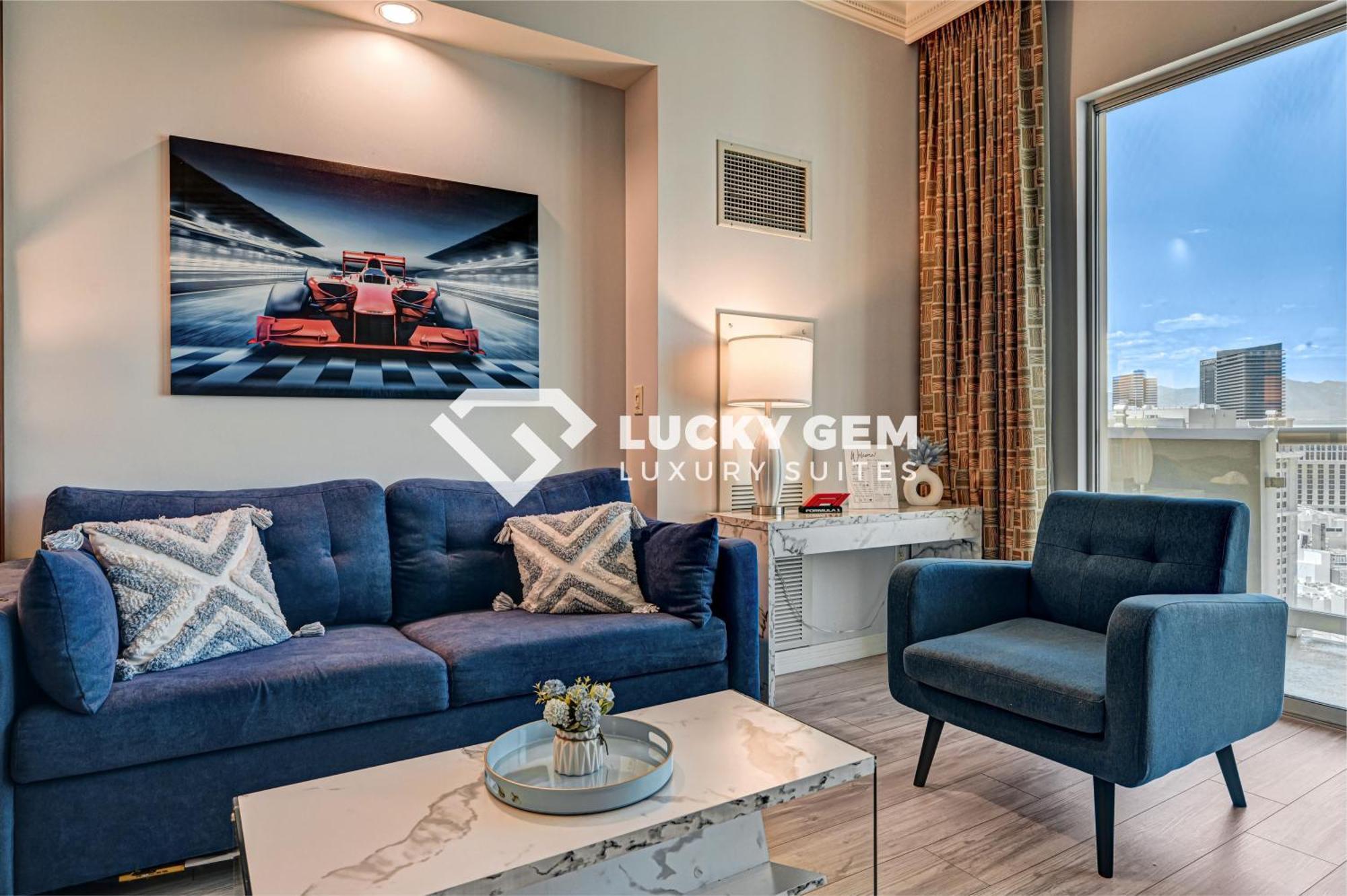 Lucky Gem Penthouse & Luxury Suites At Signature Resort, Balcony Strip View 3505 Las Vegas Zewnętrze zdjęcie