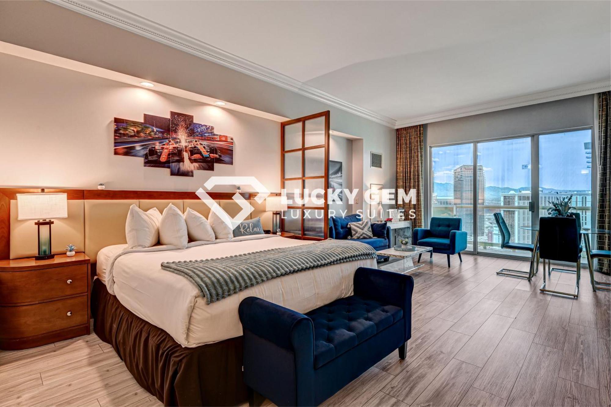 Lucky Gem Penthouse & Luxury Suites At Signature Resort, Balcony Strip View 3505 Las Vegas Zewnętrze zdjęcie