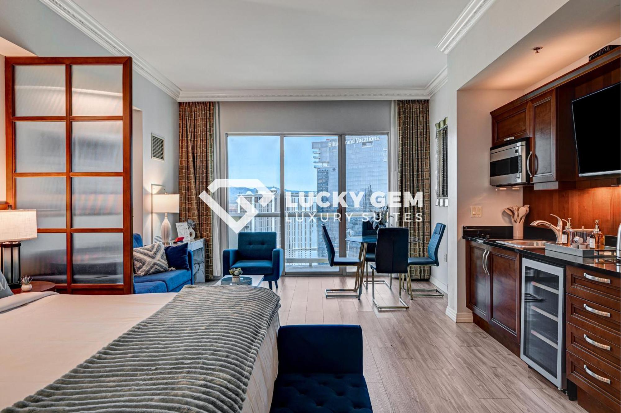 Lucky Gem Penthouse & Luxury Suites At Signature Resort, Balcony Strip View 3505 Las Vegas Zewnętrze zdjęcie