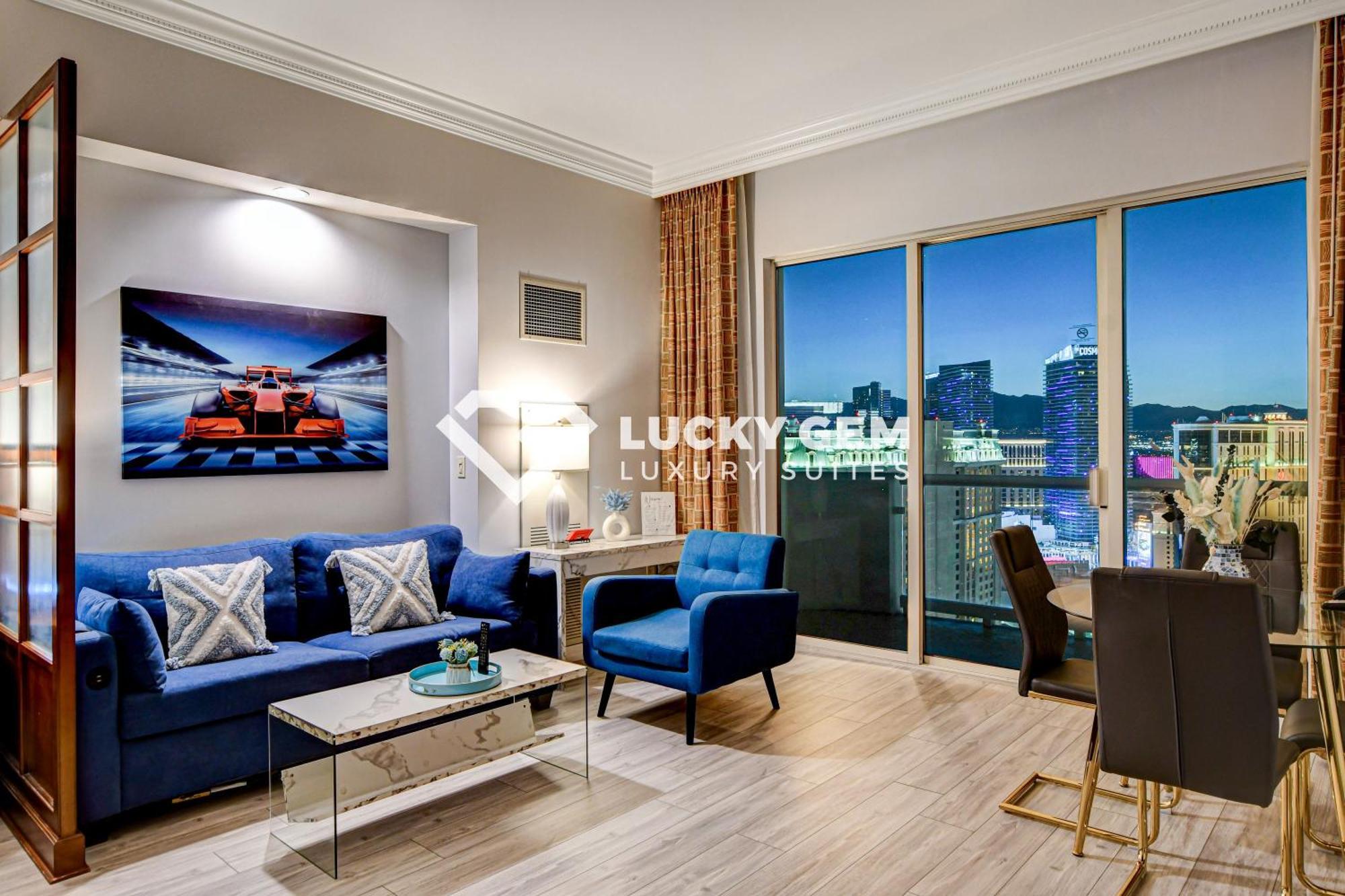 Lucky Gem Penthouse & Luxury Suites At Signature Resort, Balcony Strip View 3505 Las Vegas Zewnętrze zdjęcie