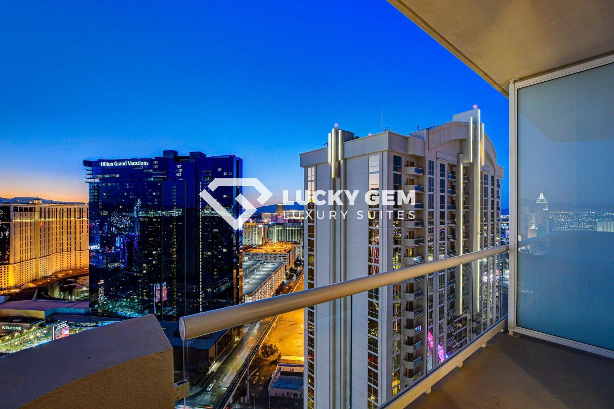 Lucky Gem Penthouse & Luxury Suites At Signature Resort, Balcony Strip View 3505 Las Vegas Zewnętrze zdjęcie