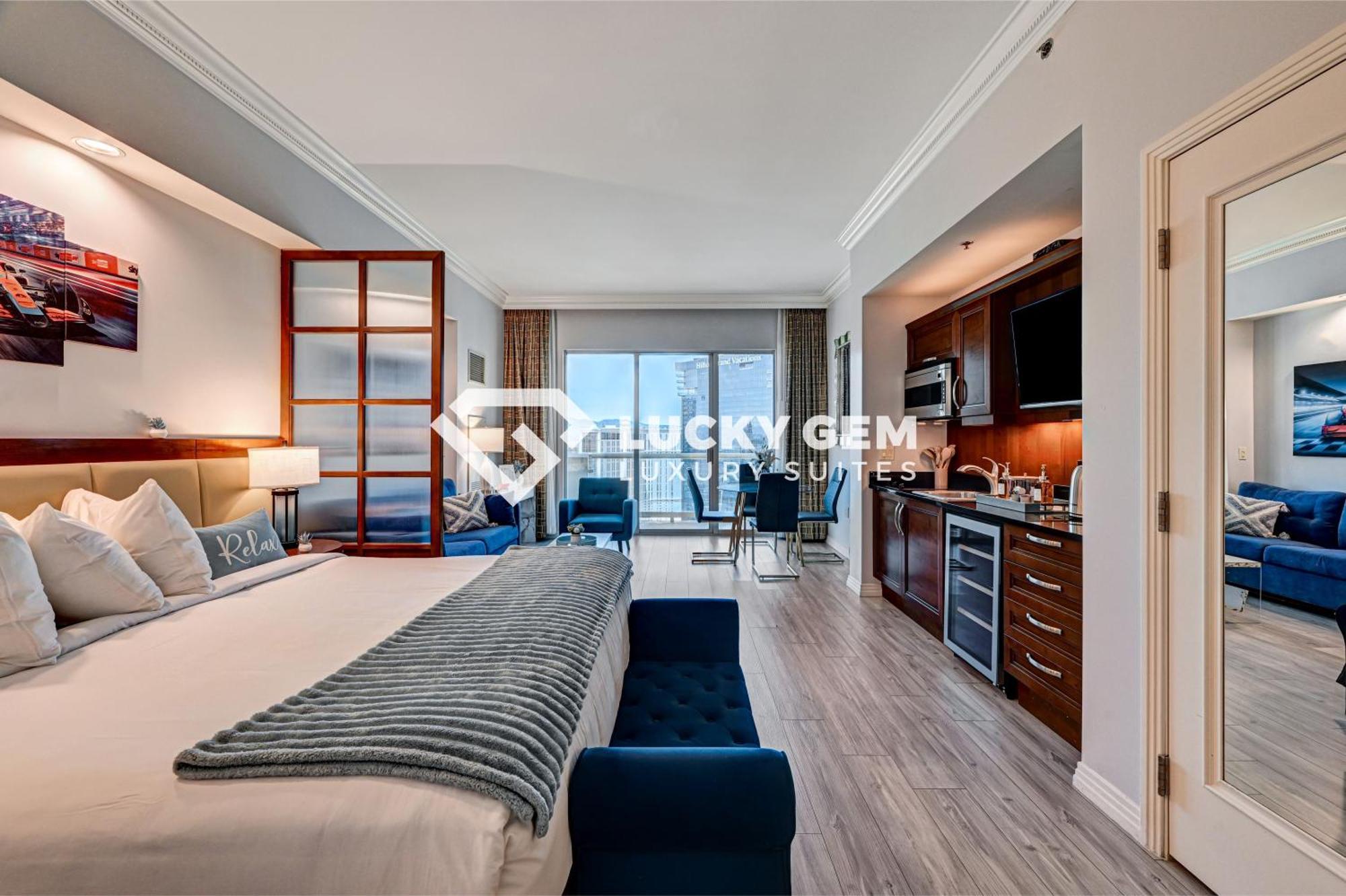 Lucky Gem Penthouse & Luxury Suites At Signature Resort, Balcony Strip View 3505 Las Vegas Zewnętrze zdjęcie