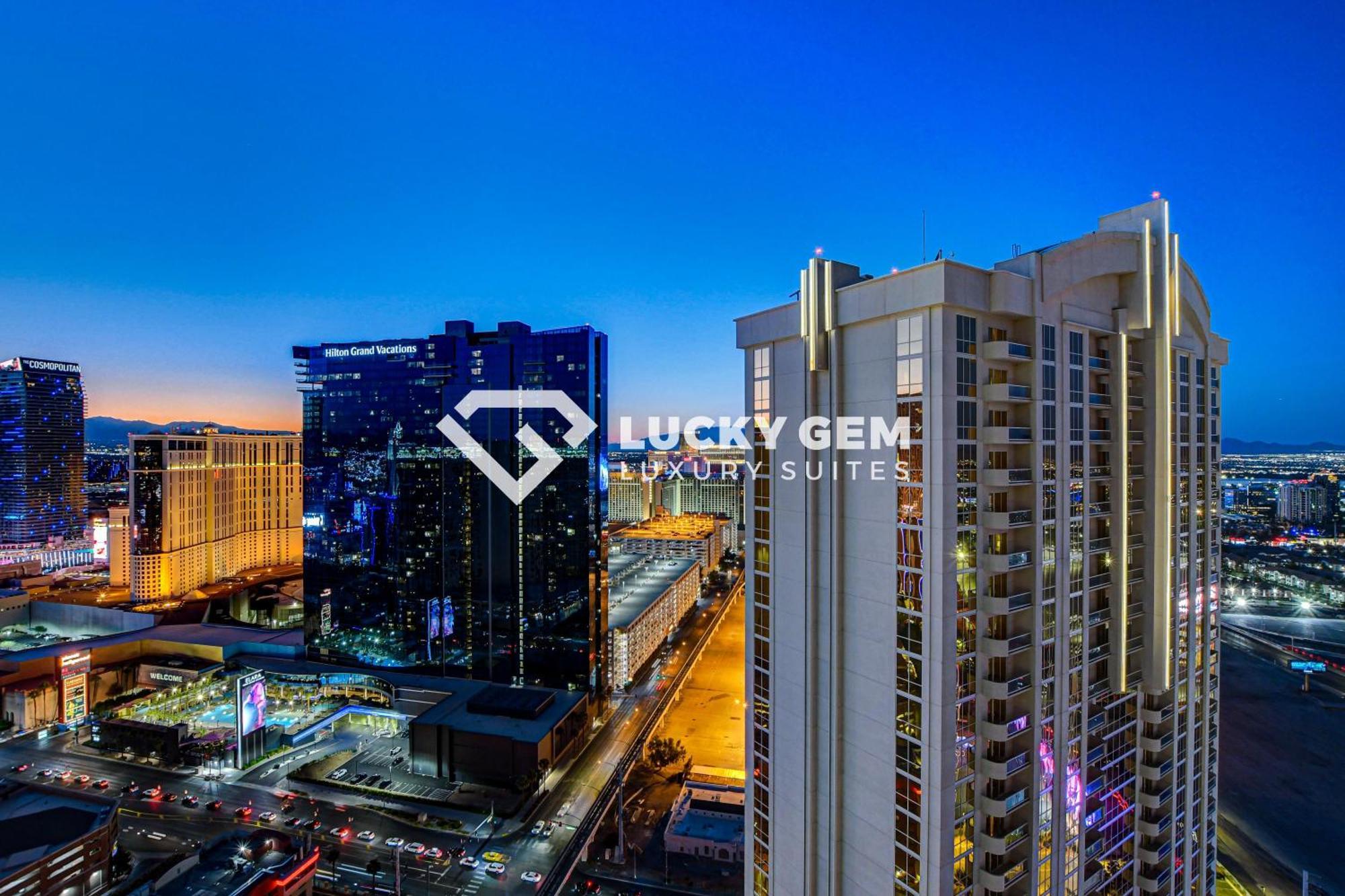 Lucky Gem Penthouse & Luxury Suites At Signature Resort, Balcony Strip View 3505 Las Vegas Zewnętrze zdjęcie